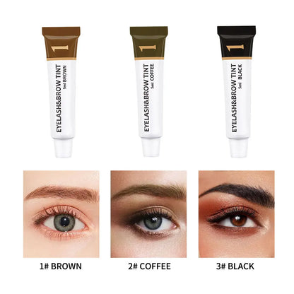 ICONSIGN | Eyelash & Eyebrow Dye Tint Kit | Brow Enhancer, Mascara Lift, Tinting & Tattoo Effect