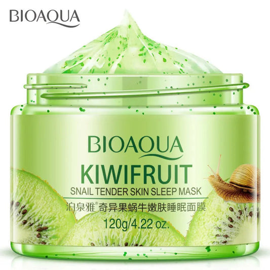 Bioaqua | Pomegranate & Kiwi sleeping mask | Moisturizing, Soothing & Night Repair