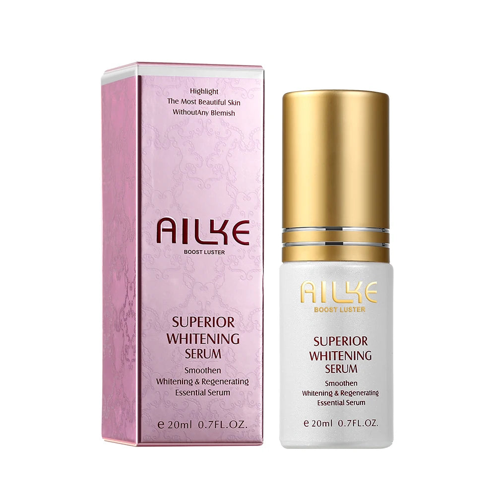 Ailke | Rosewater & Vitamin C Toner & Serum Duo | Brightening, Pore Care & Oil Control