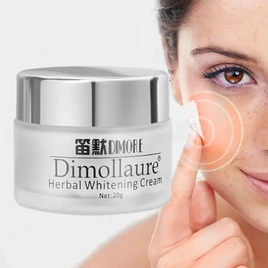 Dimollaure Herbal Whitening Cream – 20g Face Cream for Freckle, Melasma, Pigmentation & Dark Spot Removal