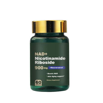 NAD+ | Nicotinamide Riboside Resveratrol Capsules | Anti-Aging, Energy & Immune Support