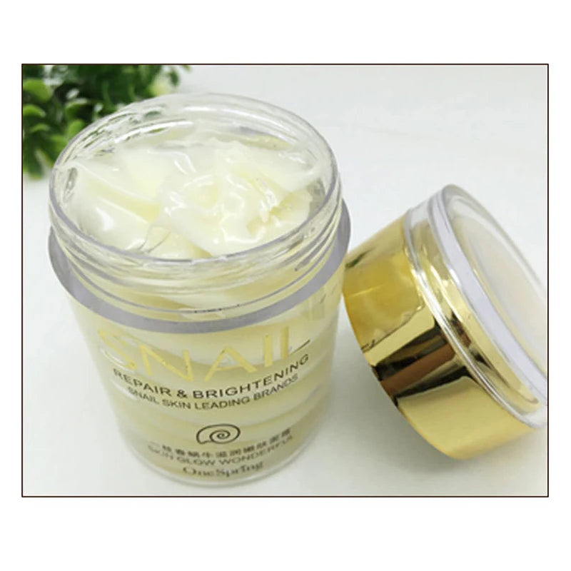Snail Repair & Whitening Face Cream | Aloe Vera, Anti-Aging & Acne Treatment | Moisturizing, Nourishing & Wrinkle Care | 50g