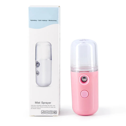 USB Mist Facial Sprayer | Rechargeable nebulizer for moisturizing and skin hydration