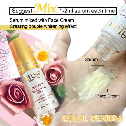AILKE | Lightening Cream Set | Dark Spot Reduction, Brightening & Antioxidant Skincare Set