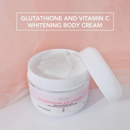 AILKE Whitening Skin Care Cream, Lightening Lotion, Remove Dark Spots With Glutathion, Shea Butter, Moisturizing Body Cream