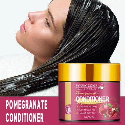 Pomegranate Conditioner,Moisturizing,Softens Glosses Hair,Repair & Nourish Hair Conditioner - Deep Moisturizing, Frizz Control