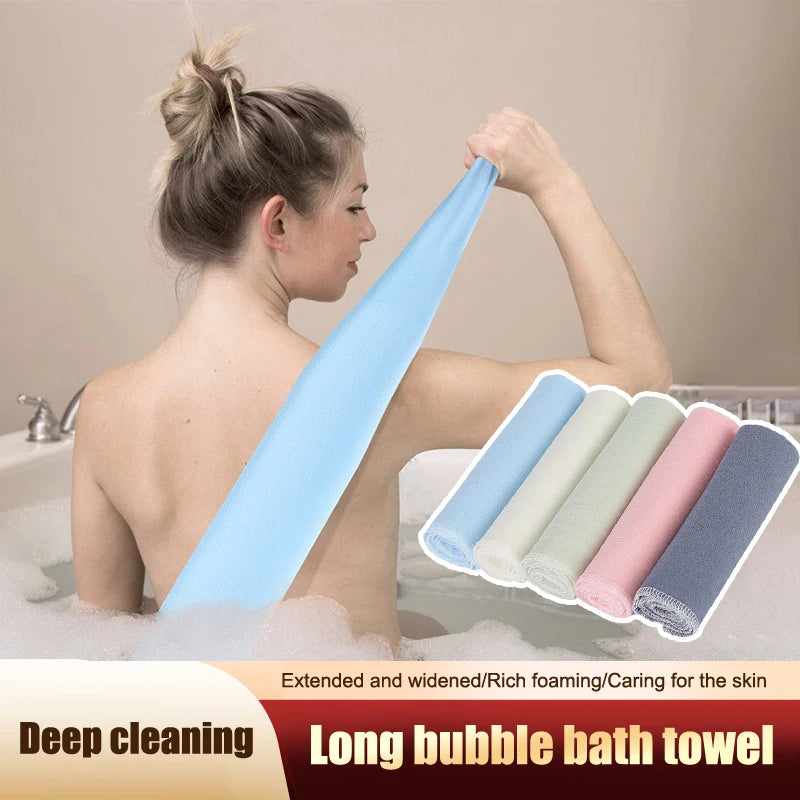 Beauty Skin Exfoliating Cloth Washcloth Body Wash Towel Bath Towel Skin Polishing Towel Body Back Scrubber Tool