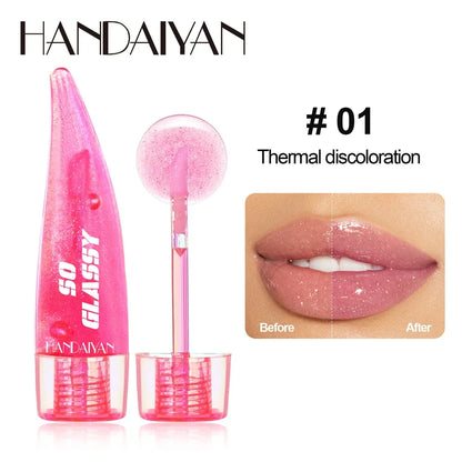 1 Pcs Aloe Vera Magic Lip Balm Temperature Color Change Nutritious Natural Moisture Lipstick Safe Ingredients Care Makeup Lips
