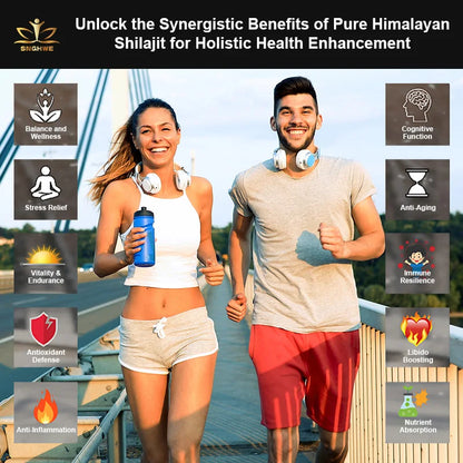 SNGHWE | Pure Himalayan ShilajitCapsules | Energy, Strength & Immunity Support