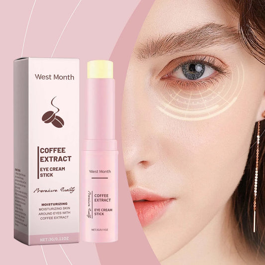West Month | Caffeine Eye Cream Stick | Lifting, Firming, Fade Dark Circles & Eye Bags, Deep Moisturizing, Brightening | 3g