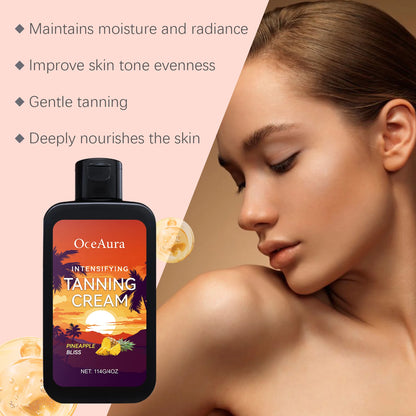 Body Tanning Cream In Solarium Accelerate Skin Bronzing Strengthen Melanin Promote Healthy Skin Tone Natural Self Tanning Lotion