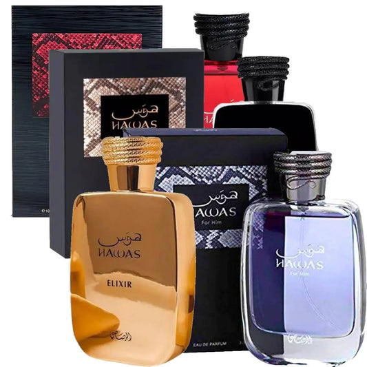 Hawas Perfume Men Original Long Lasting Gentleman High Quality Eau De Parfum Male Spray Bottle Cologne Fragrance Man 100ML