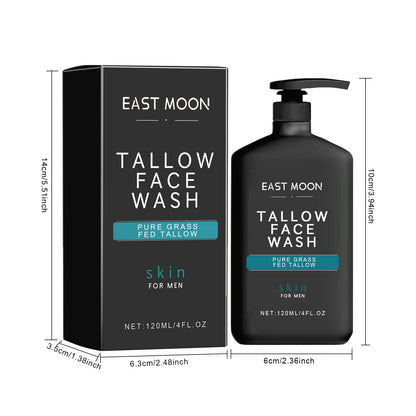 EAST MOON | Grass-Fed Tallow | Deep Cleansing & Oil Control for Men