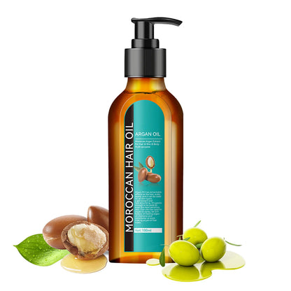 Moroccan Hair Care Oil, Hair Care Oil For Dry Damaged Hair Men And Women, Healthier Scalp Soft And Light Care For Damaged Hair