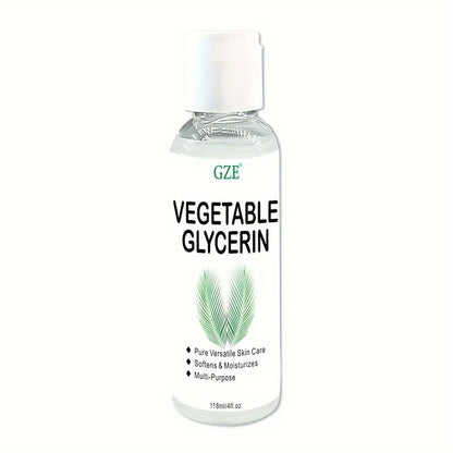 GZE Vegetable Glycerin | 100% Pure & Natural | Softening, Moisturizing & Multi-Purpose Skin Care