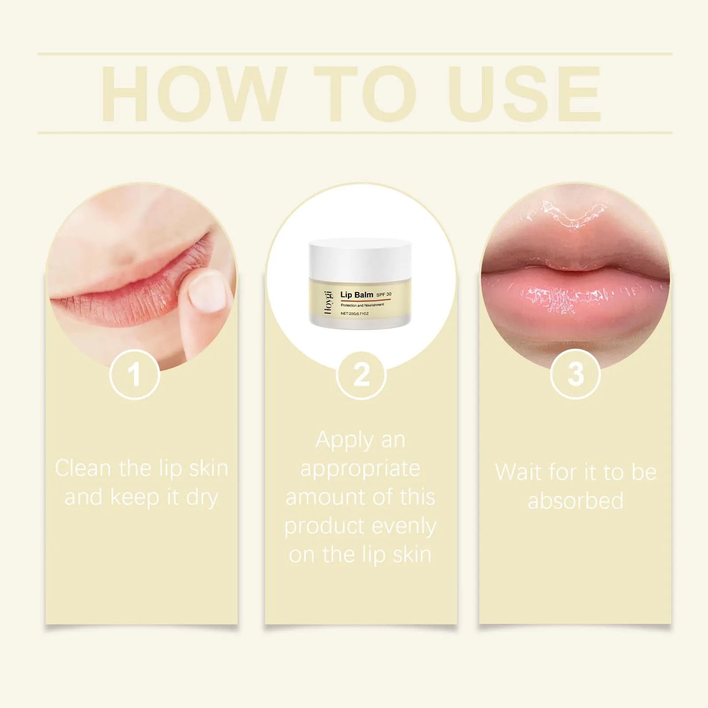Volumising Long lasting Moisturizing Lip Balm Help Moisturize Lips Deeply Hydrate Strengthen Lip Barrier Resist Dryness 20g