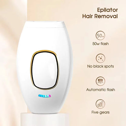 Body & Bikini IPL Hair Removal Device | 500,000 Flashes | Permanent Painless Home Use for Women