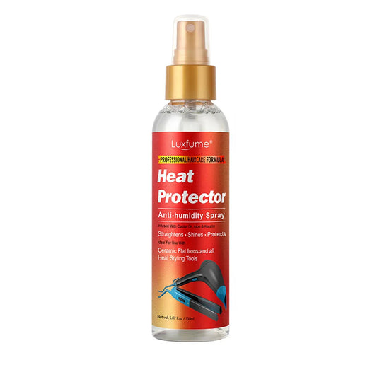 Luxfume Heat Protectant Spray – 150ml Thermal Protection & Moisturizing Serum for Hair Styling