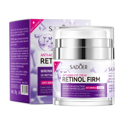 SADOER Eye Cream | Anti-Aging, Moisturizing, Fine Line Fading, Anti-Wrinkle, Firming & Nourishing | Eye Skincare Products