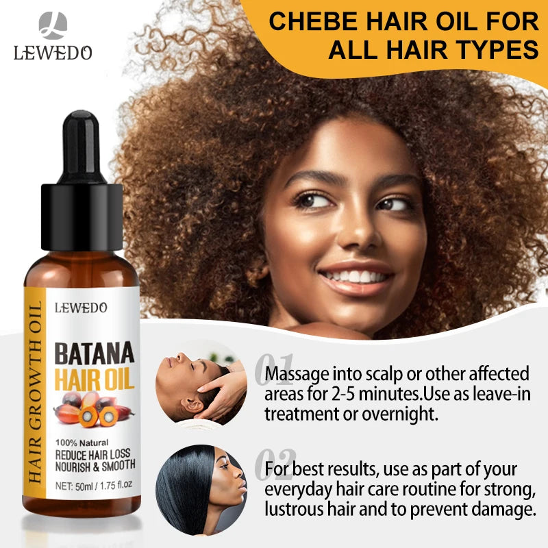 Pure Batana Hair Care Oil Thickening Spray Batana Hair Growth Spray 30ml Moisturizing Strengthens Hair Prevents Hair Loss Mask