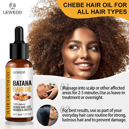 Pure Batana Hair Care Oil Thickening Spray Batana Hair Growth Spray 30ml Moisturizing Strengthens Hair Prevents Hair Loss Mask