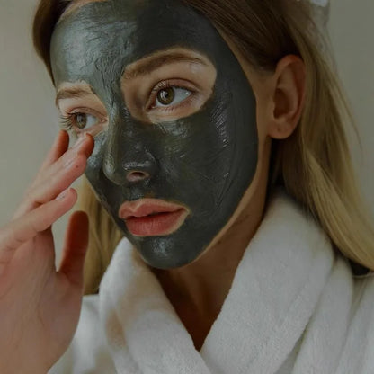 KOEC Kaolin Clay Facial Mask | Deep Cleansing, Blackhead Removal & Pore Tightening | Moisturizing & Anti-Aging Treatment | 75ml