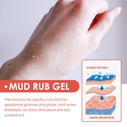 Body Exfoliating Gel Remove Dead Skin Peeling Lightening Elbow Knee Deep Cleansing Pores Smooth Moisturizing Aloe Vera Scrub Gel