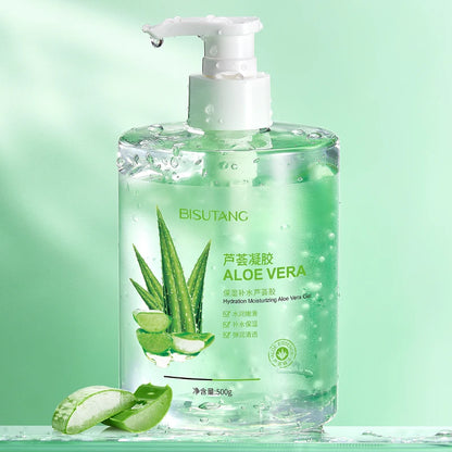 Bisutang Moisturizing Aloe Vera Gel 500g After Sun Replenishment Firming Skin Moisturizing and Nourishing Skin