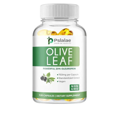 Pslalae | Olive Leaf Extract 750mg (20% Oleuropein) | Antioxidant & Immune Support