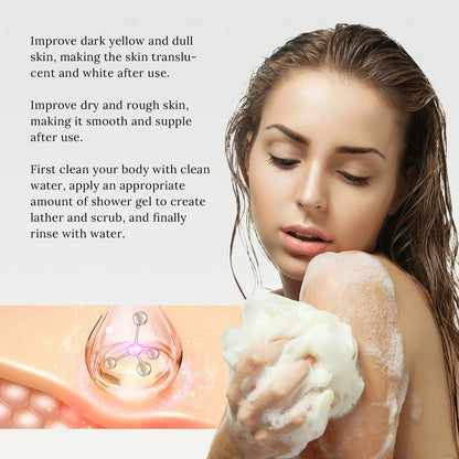 Body Cleaning Gel Dryness Improving Roughness Shrink Pores Oil Control Moisturizing Skin Brighten Exfoliator Skin Care Body Wash