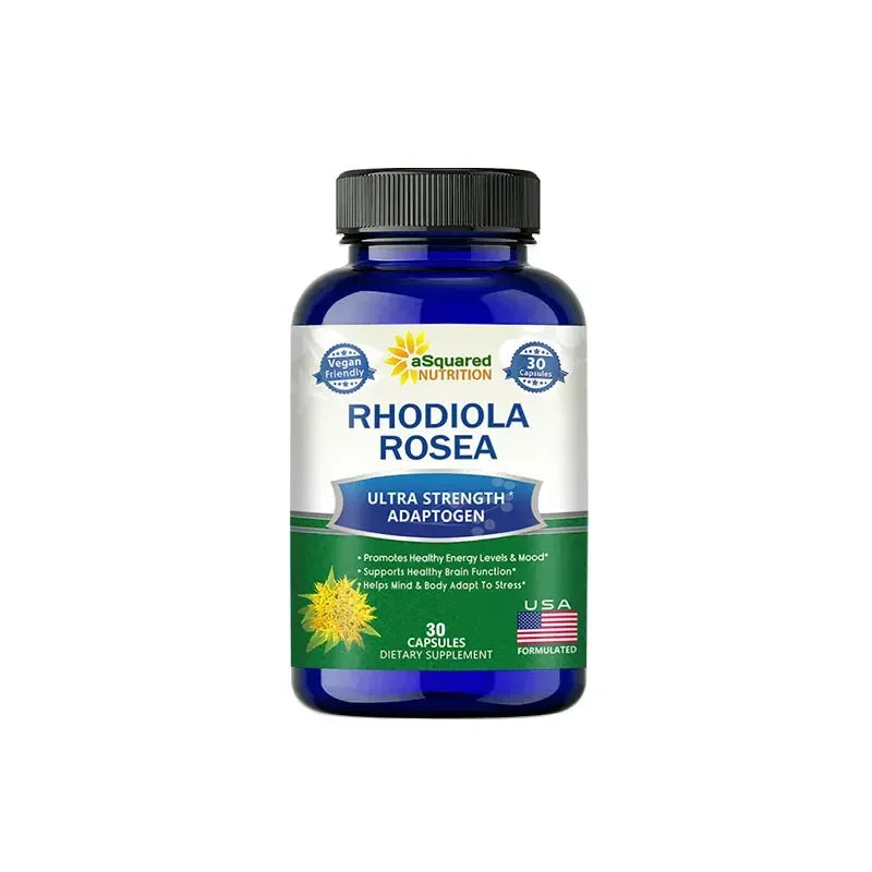 aSquared Nutrition | Rhodiola Rosea Supplement | Stress Relief & Energy Support