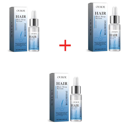 Permanent Hair Inhibiting Serum Stop Hair Growth Body Underarm Legs Arms Moisturize Whitening Powerful Painless Depilatory Serum