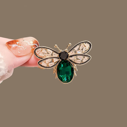 Small Turtle Rhienstone Brooches For Women Girls Boys Colorful Blue Crystal Cubic Zircon Animal Pin Fashion Alloy Accessories