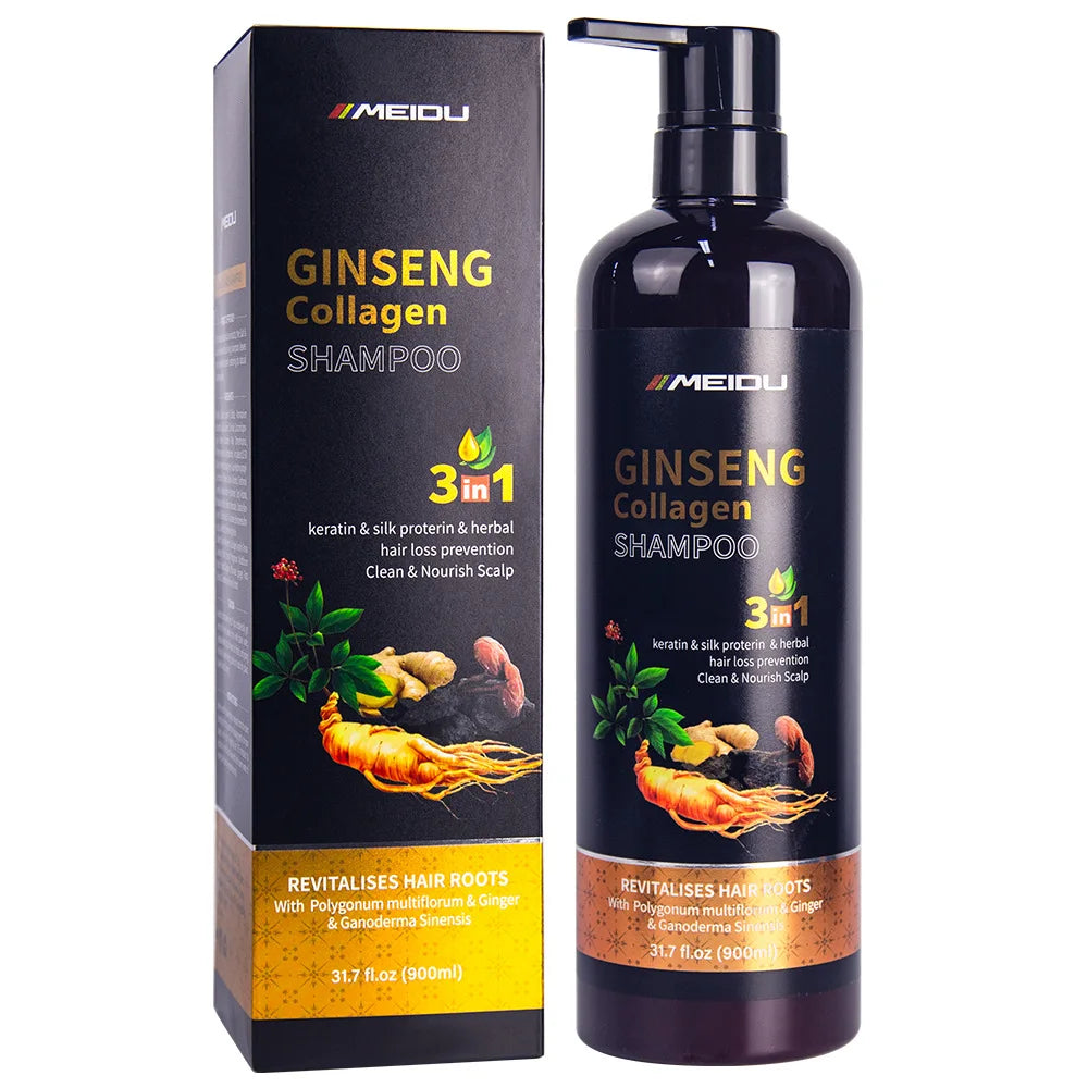 Meidu Profissional Hair & Scalp Nourishing Shampoo and Conditioner Keratin Hair Mask Set Straightening Smoothing Hair Care
