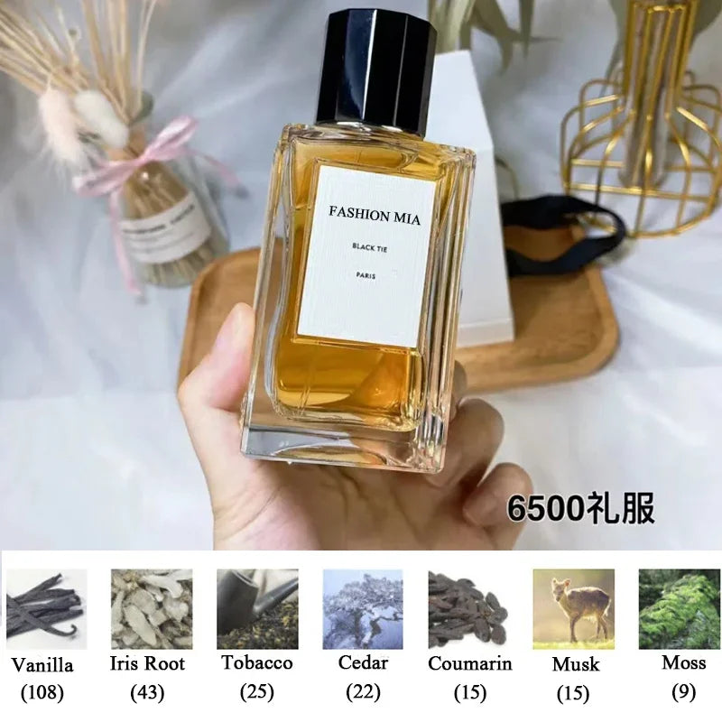 100ml High Quality Brand Men Perfume Long Lasting Fragrance Floral Woody Body Spray Cologne Unisex Perfume Deodorants Gifts