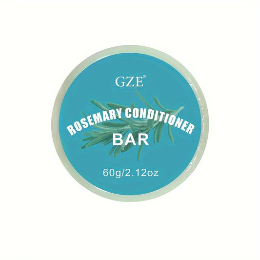GZE Rosemary Conditioner Bar – 60g Volumizing & Conditioning for Thin, Limp Hair