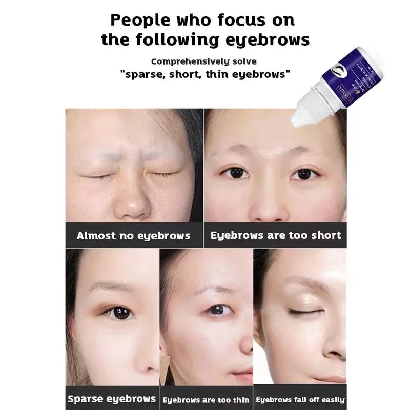 Eyebrow & Eyelash Growth Serum | Follicle Nourishing, Lash Enhancer, Lengthening & Thickening