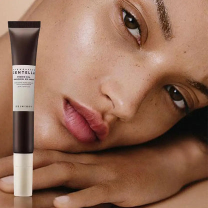 Centella Asiatica & Probiotics | Balances Skin Flora, Anti-Wrinkle, Fine Line Reduction | Eye Cream with Psoralen | 20ml