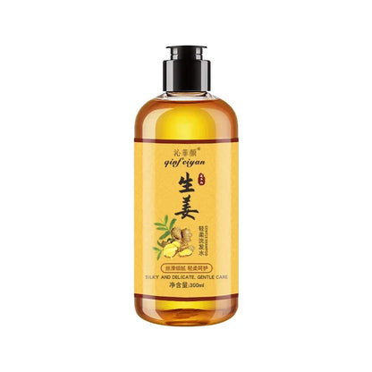 Genuine Professional Hair Ginger Shampoo 300ml Hairs Regrowth Dense Fast Thicker Hair Growth Shampoo Anti Hair Loss Product
