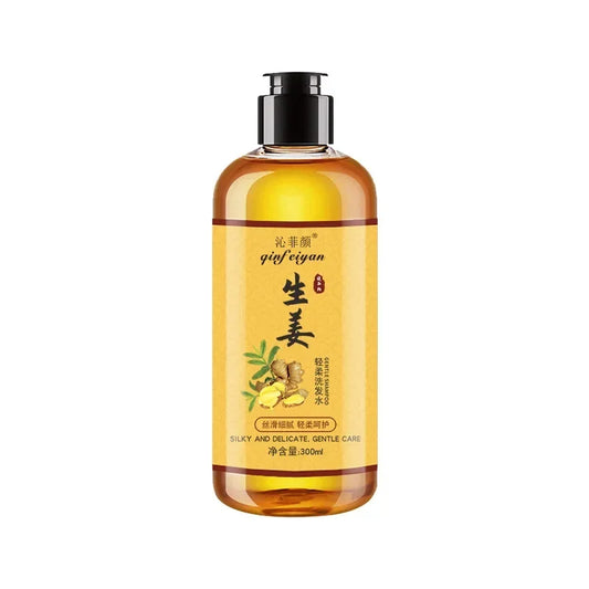 Ginfeiyan Ginger Hair Growth Shampoo – 300ml Anti-Hair Loss, Thickening & Scalp Repair Formula