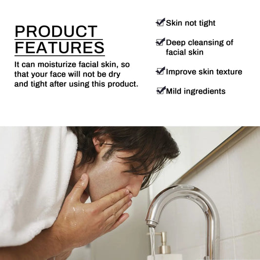EAST MOON | Grass-Fed Tallow | Deep Cleansing & Oil Control for Men