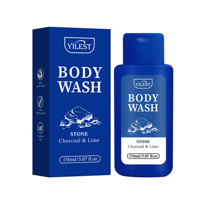 200ML Men Shower Gel Long Lasting Fragrance Improve Brighten Deep Moisturize Refresh Skin Help Exfoliator Body Wash Lotion