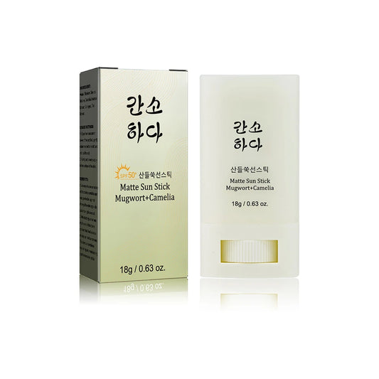 Beauty of Joseon Matte Sun Stick – 18ml SPF50+ PA++++ Anti-UV Sunscreen with Mugwort & Camellia Extracts