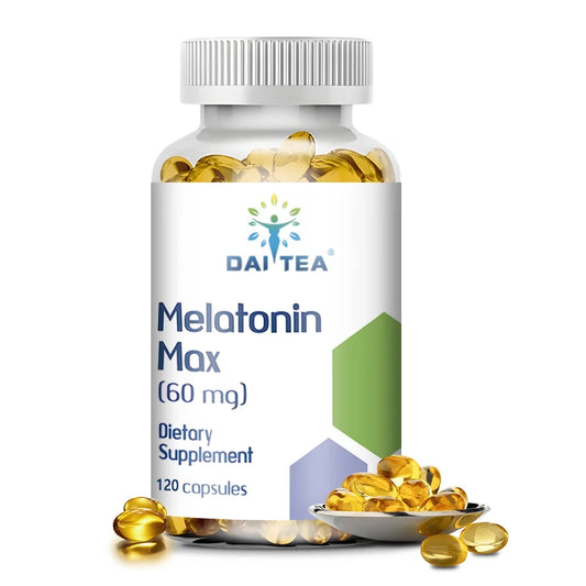 Daitea | Melatonin Capsules | Natural Sleep Support & Deep Restfulness