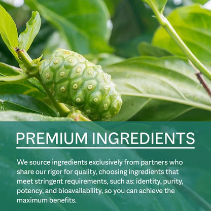 GREVIP | Noni Fruit with BioPerine® 6000mg | Immunity, Skin Health, Energy, Endurance | 60 Capsules