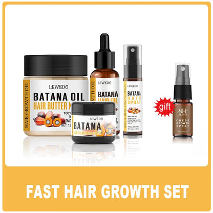 Pure Batana Hair Care Oil Thickening Spray Batana Hair Growth Spray 30ml Moisturizing Strengthens Hair Prevents Hair Loss Mask