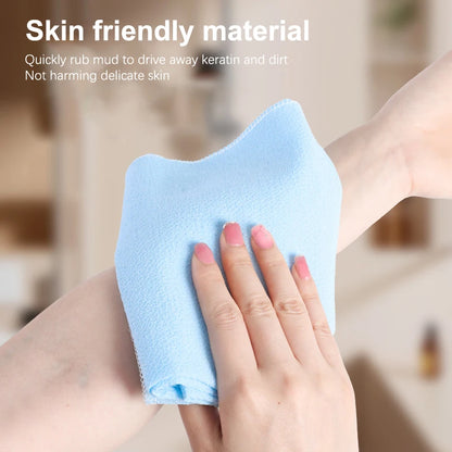 Beauty Skin Exfoliating Cloth Washcloth Body Wash Towel Bath Towel Skin Polishing Towel Body Back Scrubber Tool