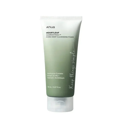 Anua Heartleaf Skincare Set | Anti-Aging Essence, Moisturizing Toner & Cleanser | Fades Fine Lines & Deep Cleans