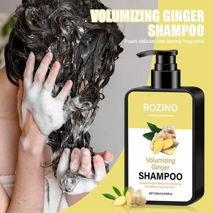 100g Ginger Hair Shampoo Hair Growth No Silicone Oil Control Anti Dandruff Itching Cleansing Professional Hair Treatment