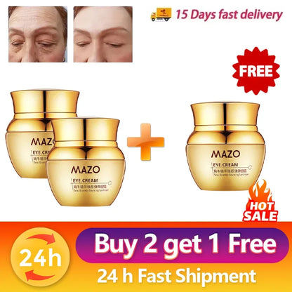MAZO | Snail Essence Eye Cream | Anti-Aging, Anti-Wrinkle, Firming, Moisturizing, Brightening, Lifting, Repair, Instant Effect, Nourishing & Rejuvenating